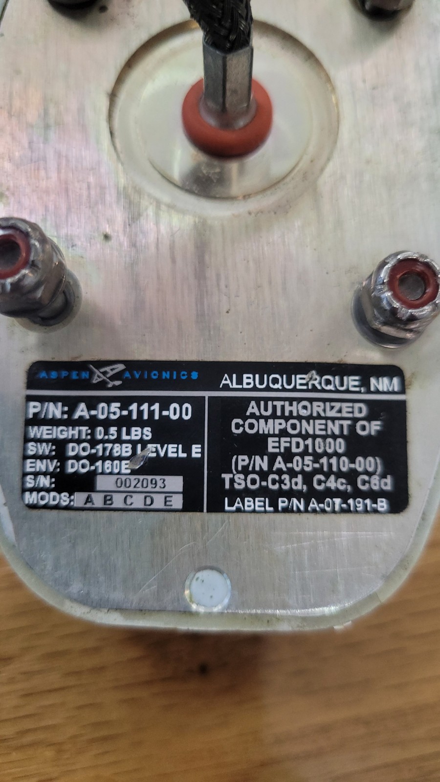 Aspen Avionics Remote Sensor Module A-5-111-00