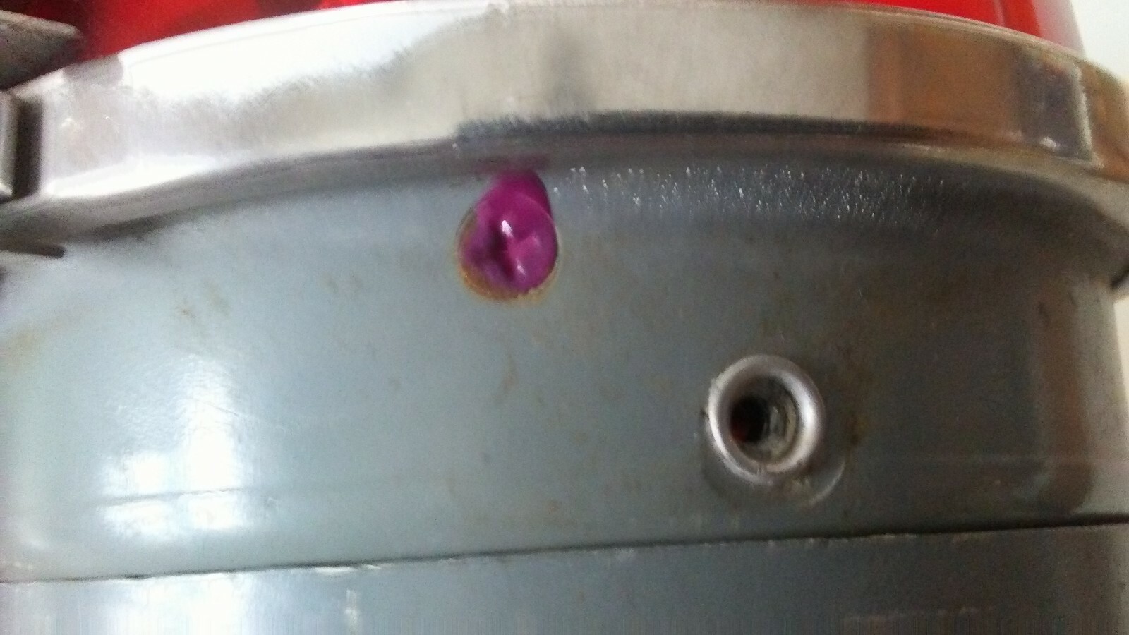 AIRCRAFT RED BEACON LIGHT G7740A7-24 BY GRIMES ((30 DAY RETURN!)) READ!