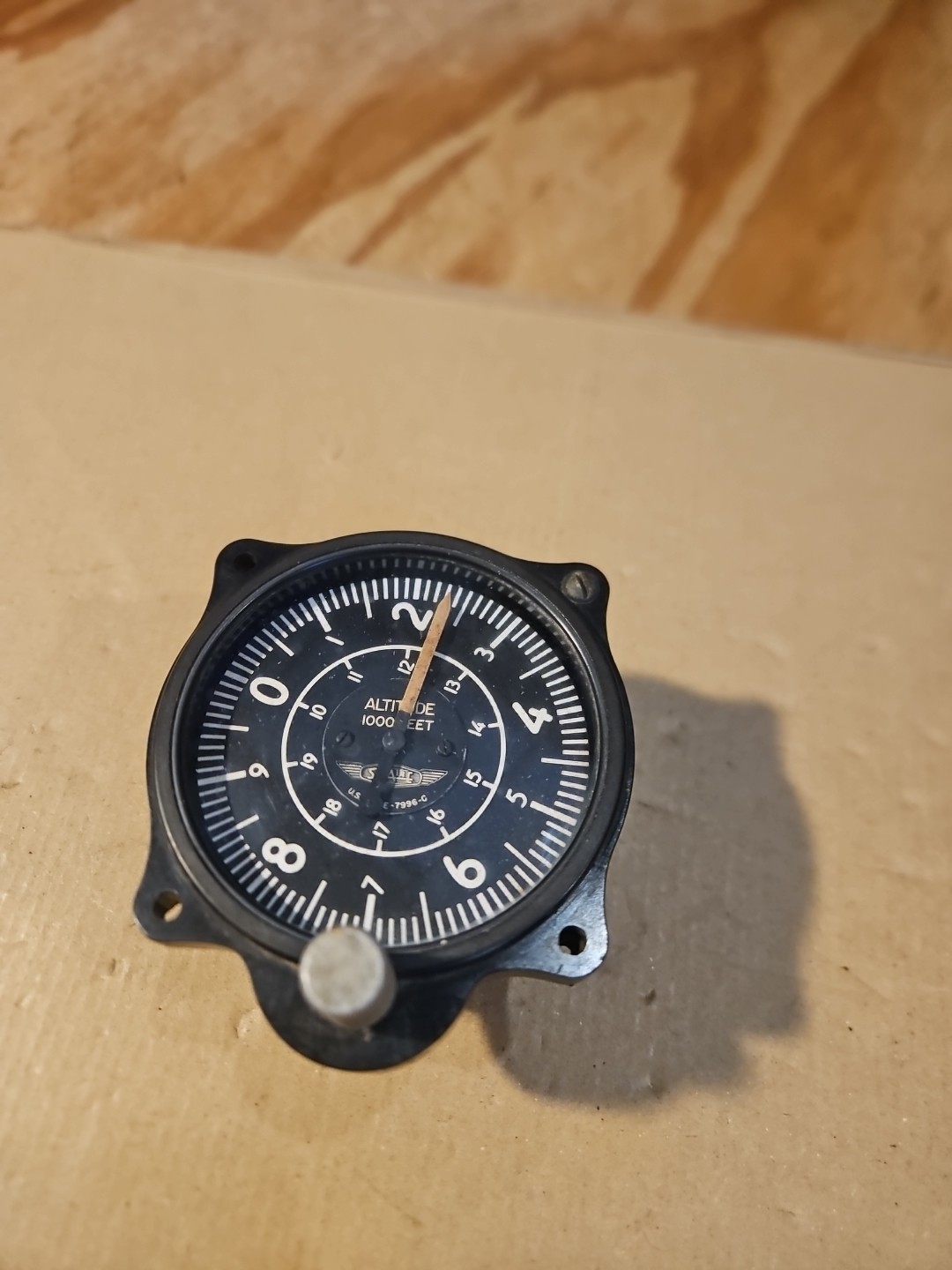 Vintage Supaire Altimeter U.S. Gauge 7996-C