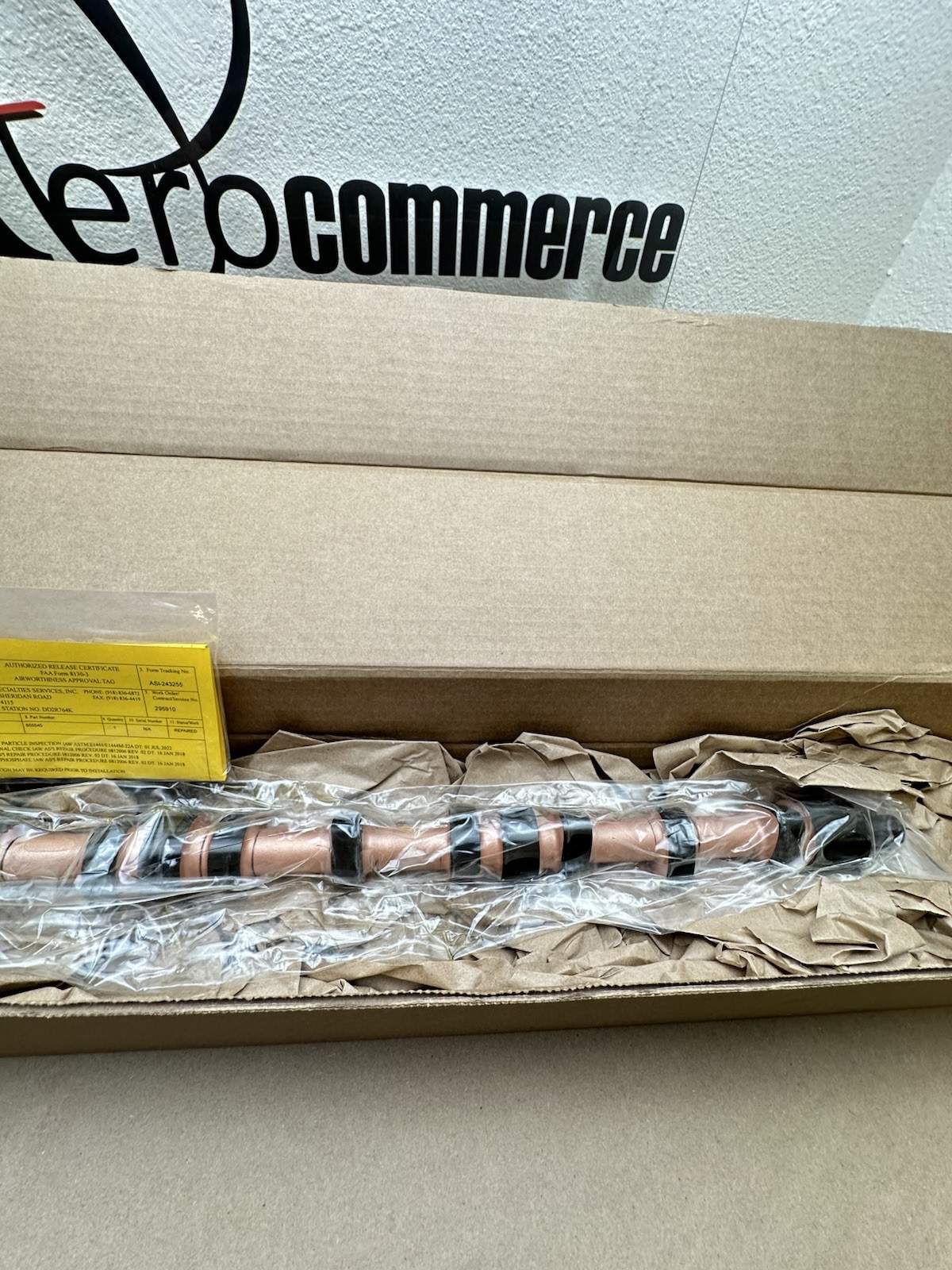 TCM Continental IO-360 Camshaft Assy w/ 8130 655545 (0000E)