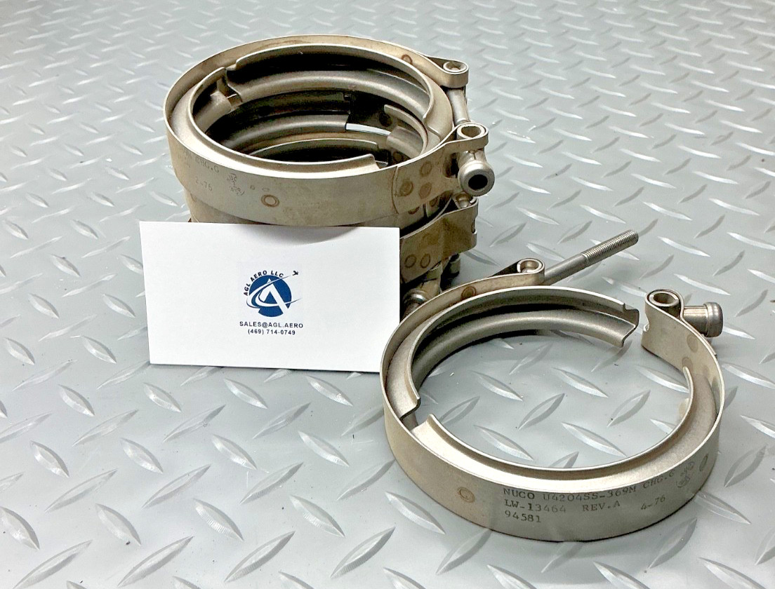 P/N: LW-13464 Lycoming Clamp – 3.69″ Diameter – For One Clamp (NE)