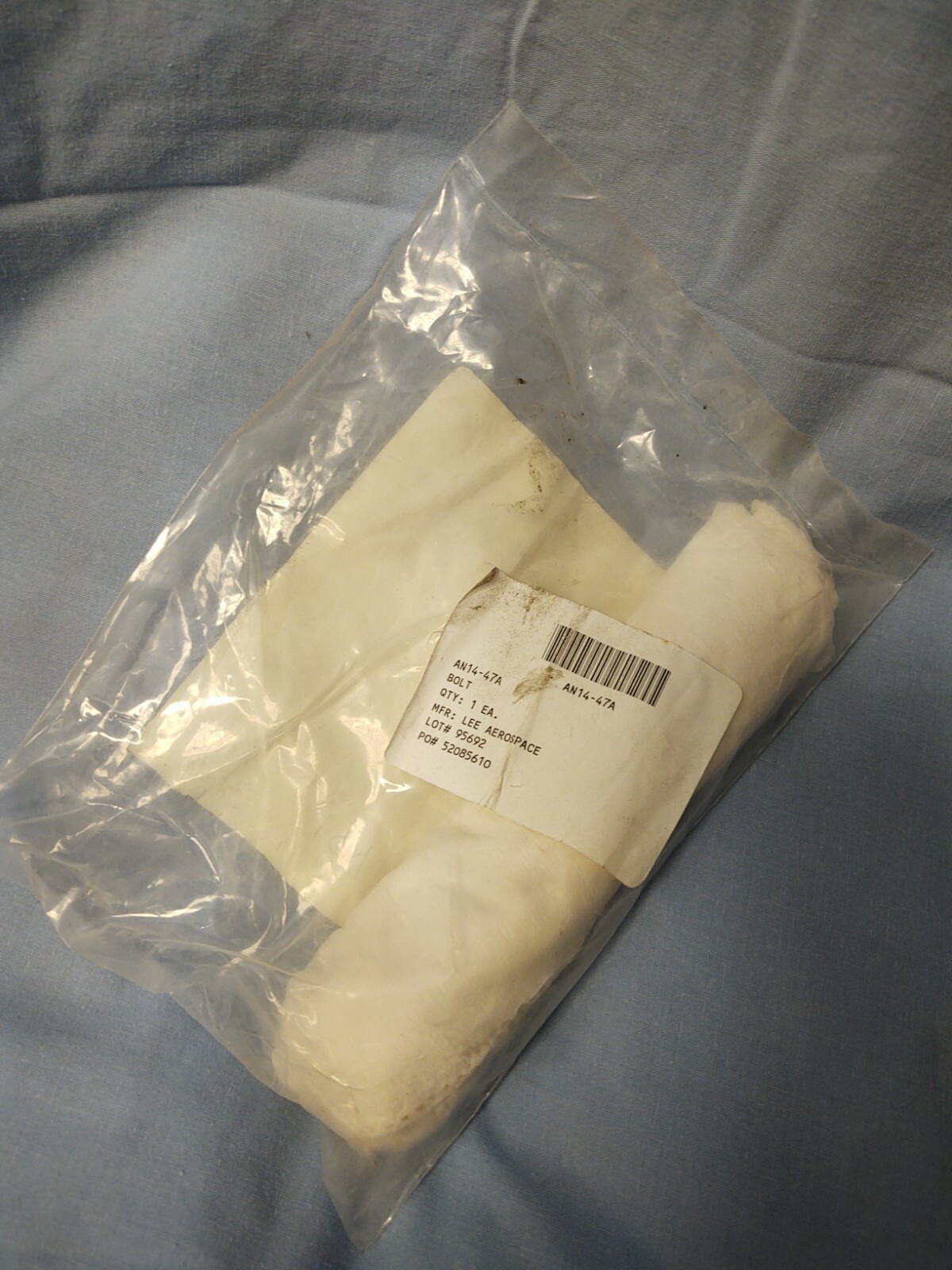 AIRCRAFT BOLTS AN14-47A LEE AEROSPACE BOLT SEALED IN NEW PACKAGE