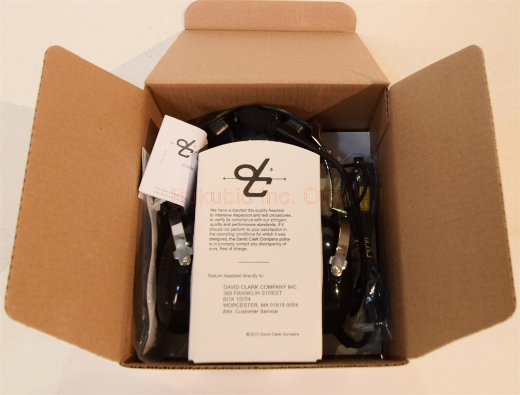 David Clark 40853G-03 Aviation Headset with M-7A Microphone New In Box