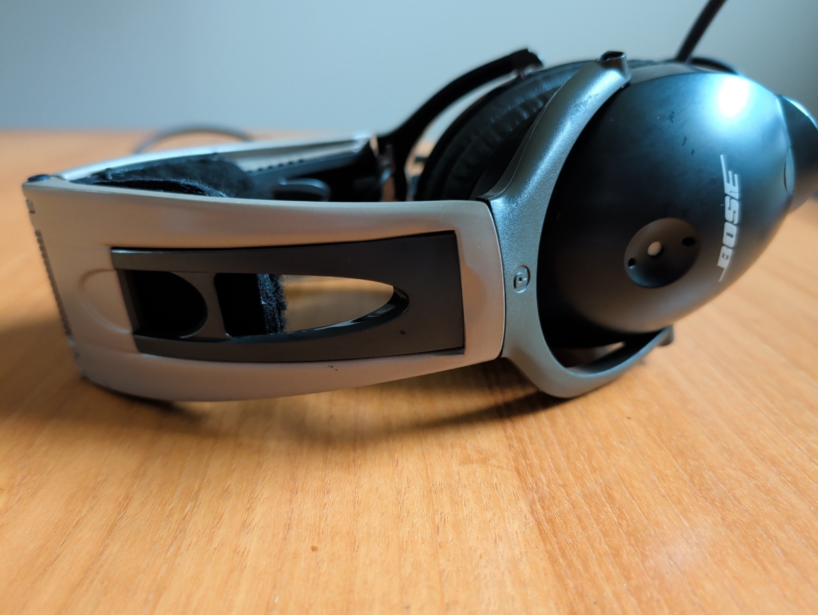 Bose Aviation Headset X AHX-32-01 ANR Pilot Headset Dual Plug w/Case Tested 7/26