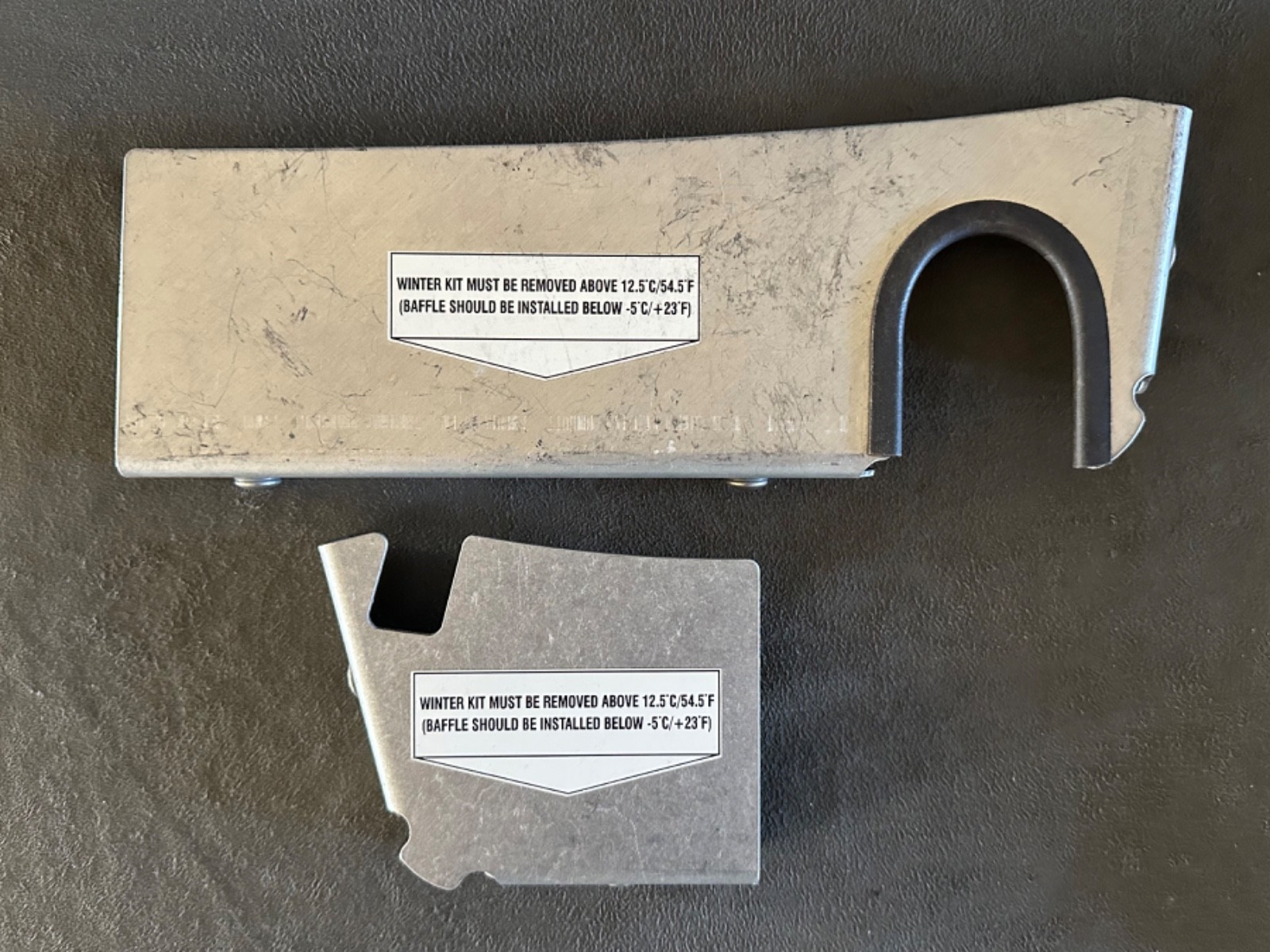 Diamond DA20 Aircraft Winter Baffle Kit (22-7130-61-00, 22-7130-62-00) New Surpl