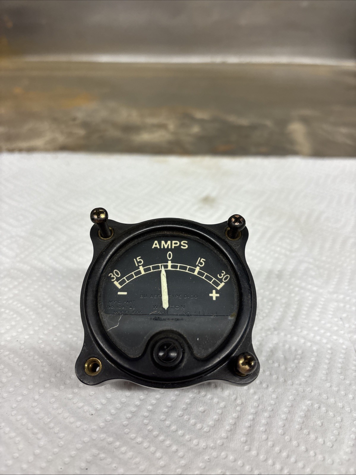 Weston 606 Ammeter