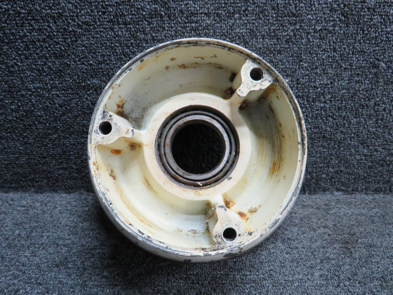 40-59 Cleveland 6.00-6 Main Wheel Assembly with Bearing (Chipped)