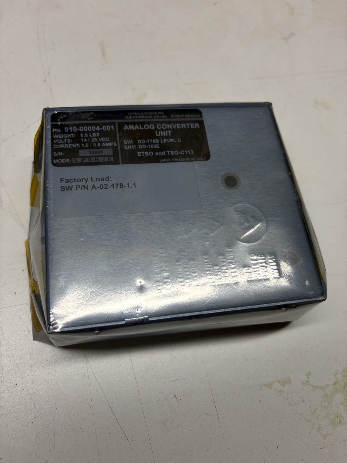 Aspen Avionics Analog Converter Unit PN 910-00004-001 NEW with INSTALLATION KIT