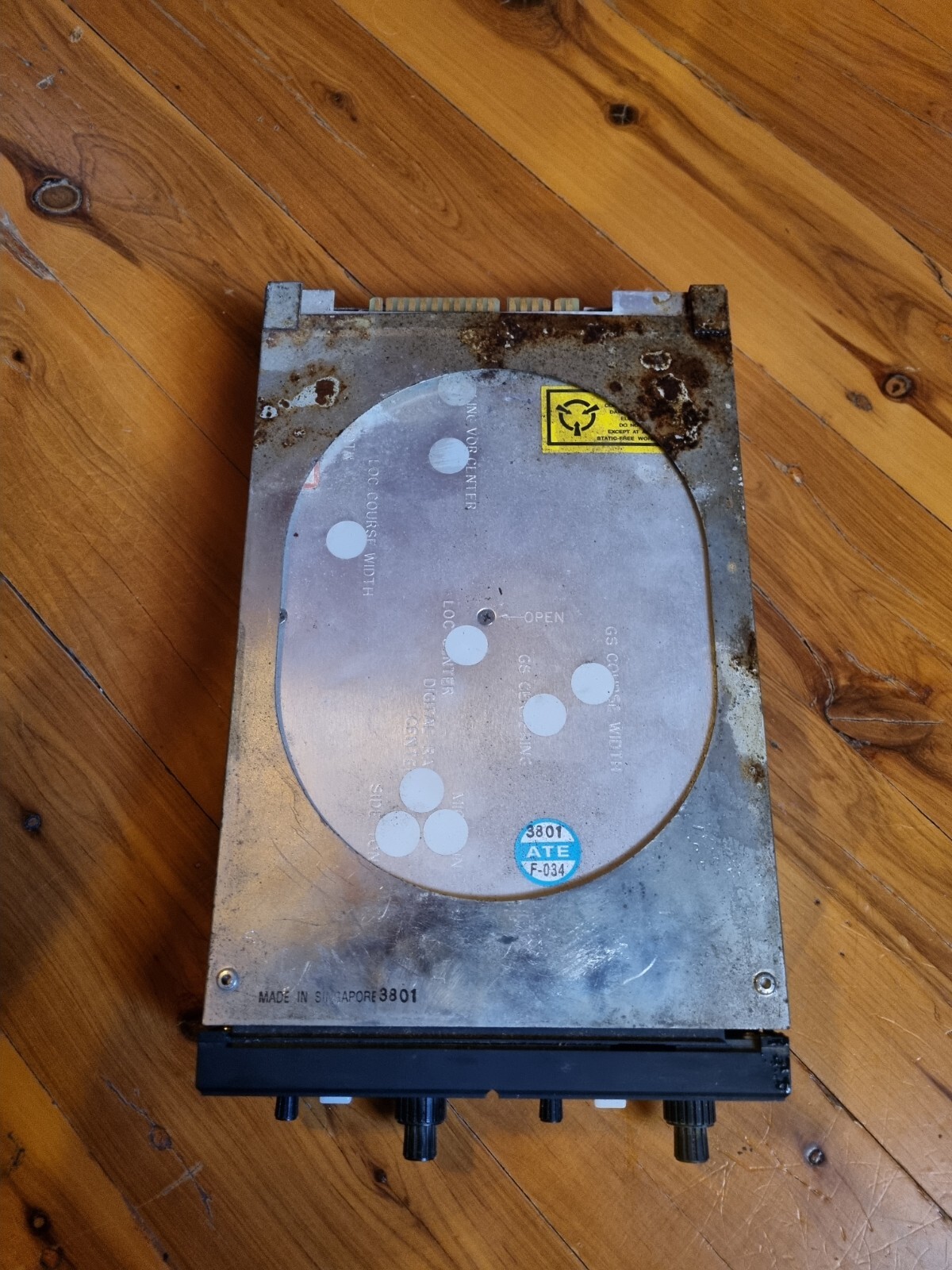Bendix King KX155 Nav/Com W/Glideslope 14V (PN 069-1024-42) *AS REMOVED*
