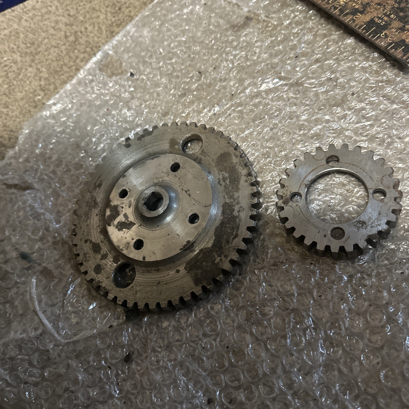 TCM Continental A65 Camshaft Crankshaft Gear Pair