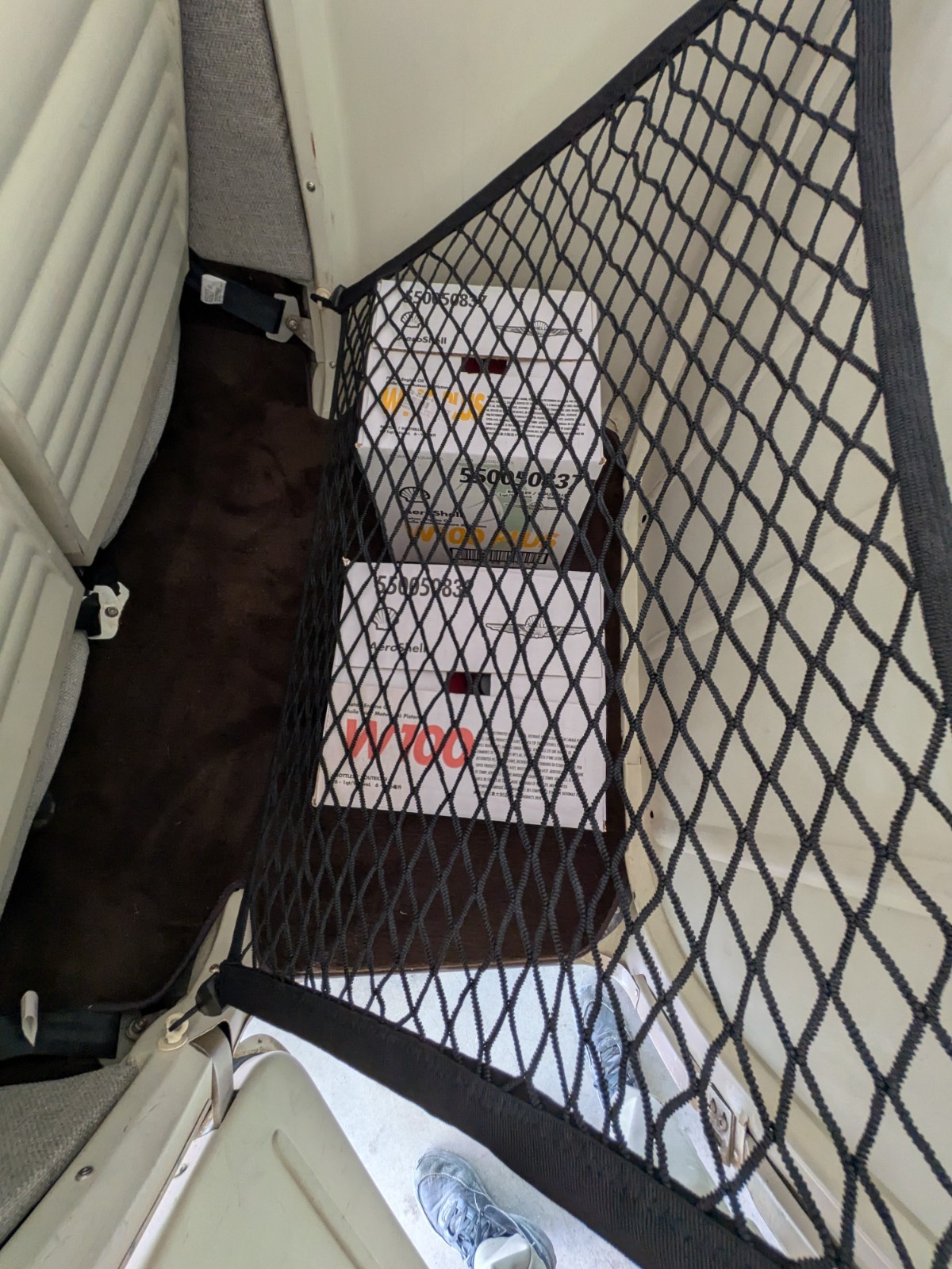 Cessna 172 Airplane Aircraft Elastic Baggage Cargo Net