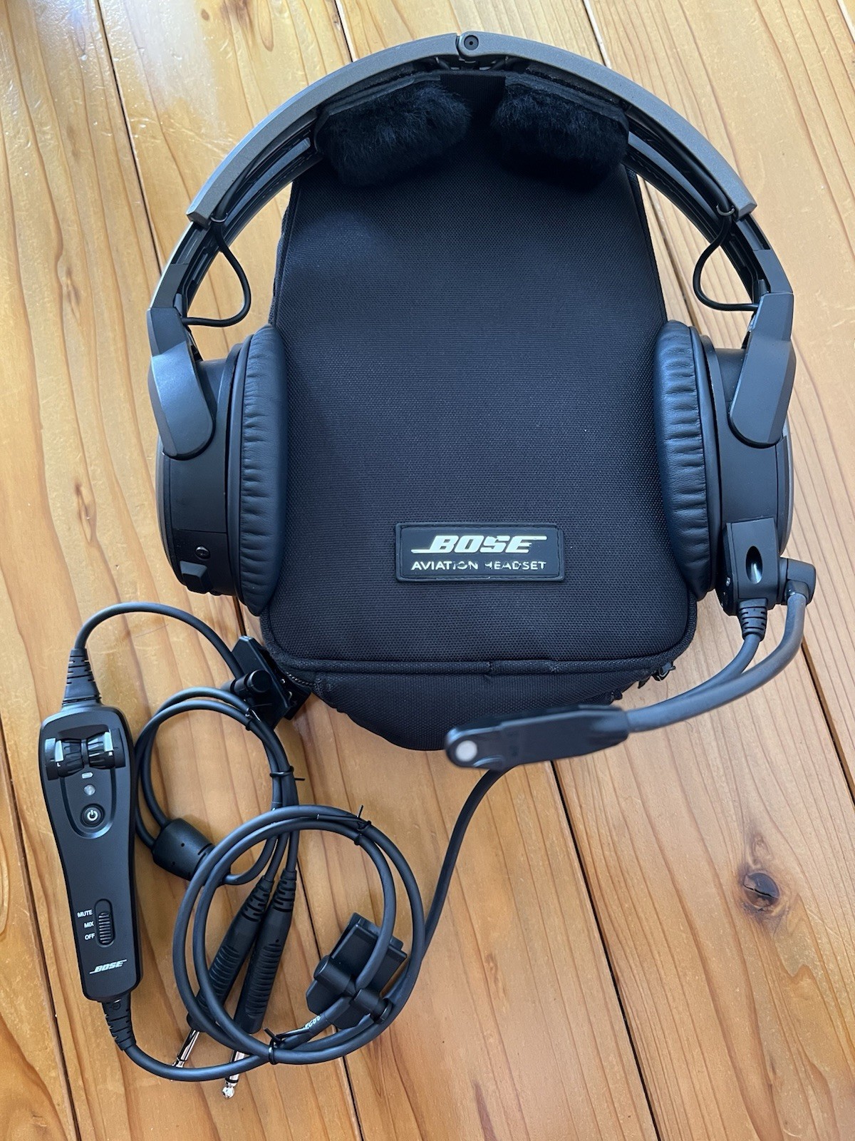 Bose A20 ANR Aviation Headset Dual GA Plug No Bluetooth