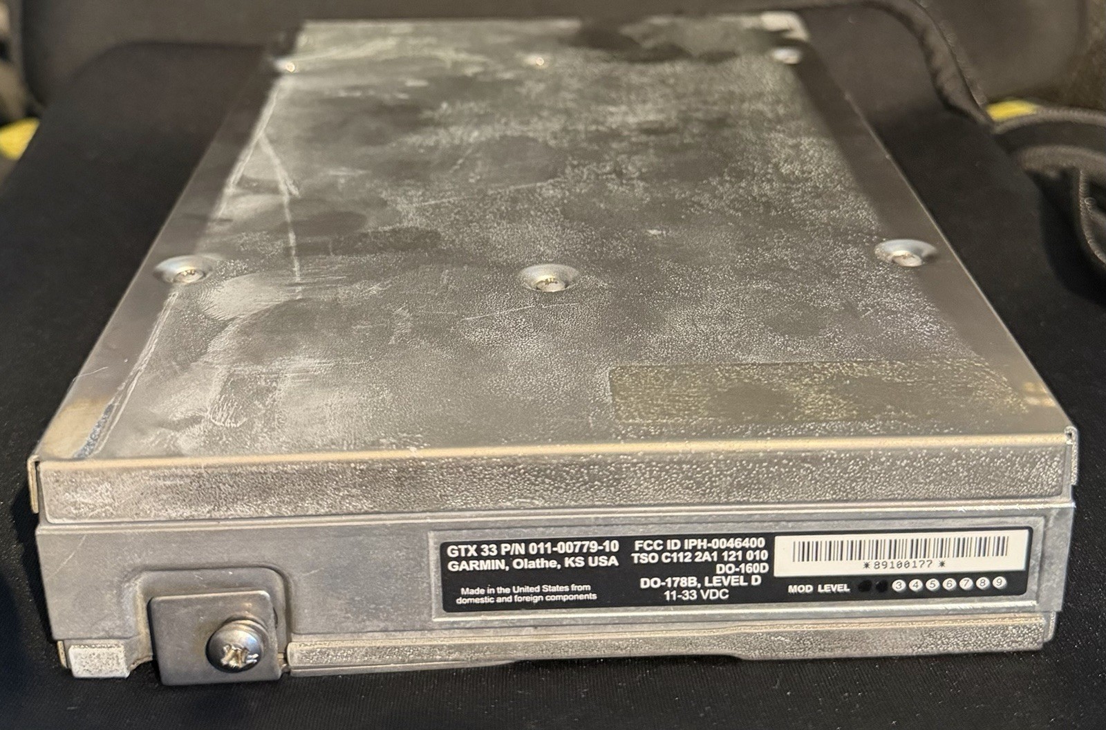 Garmin GTX 33 Remote Transponder 011-00779-00, No Tray
