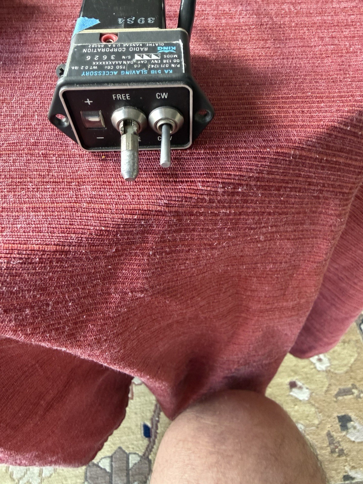 BENDIX/KING KA 51B SLAVING ACCESSORY P/N 071-1242-06 AND CONNECTORS