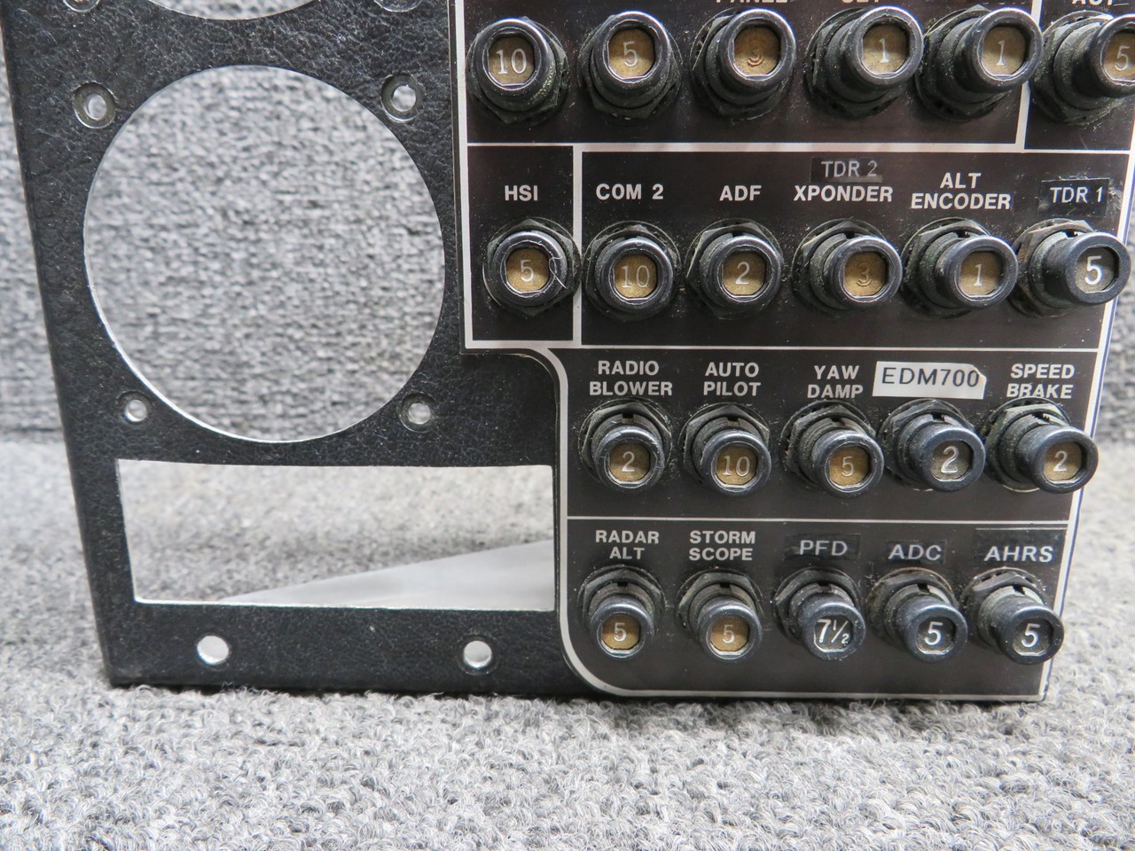 820307-513 Mooney M20K Instrument Panel with Switches