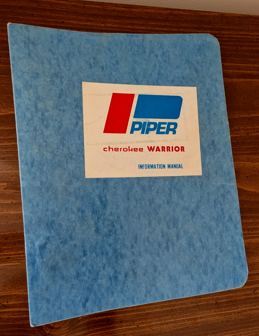 Piper Cherokee Warrior PA-28-151 Pilot’s Information Manual
