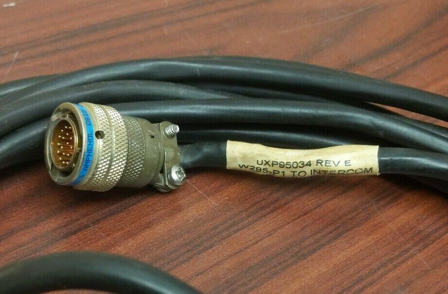GENERAL ATOMICS UXP95034 MISSION COMMANDER INTERFACE CABLE W295-P1