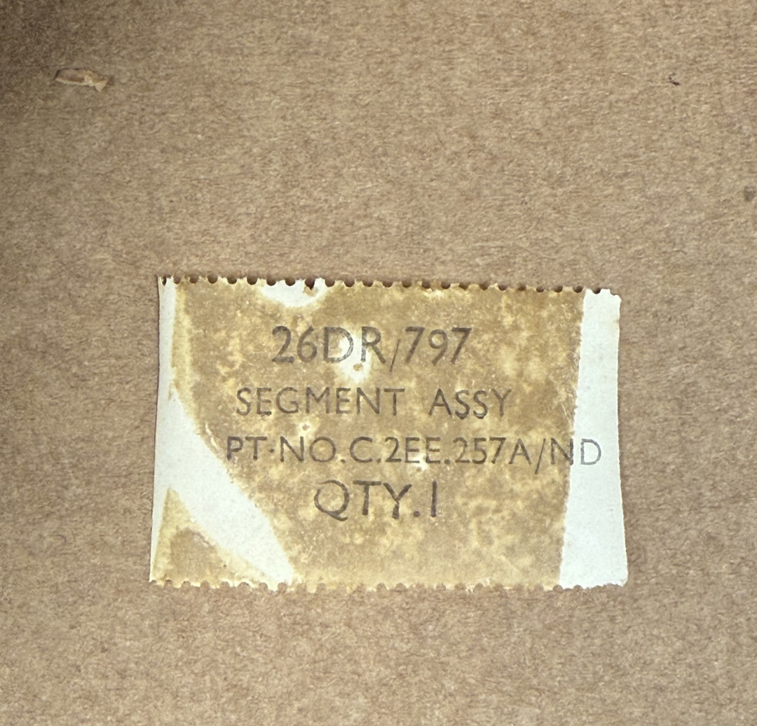 DeHavilland DHC-2 Beaver Exhaust Segment P/N C2EE257AND New