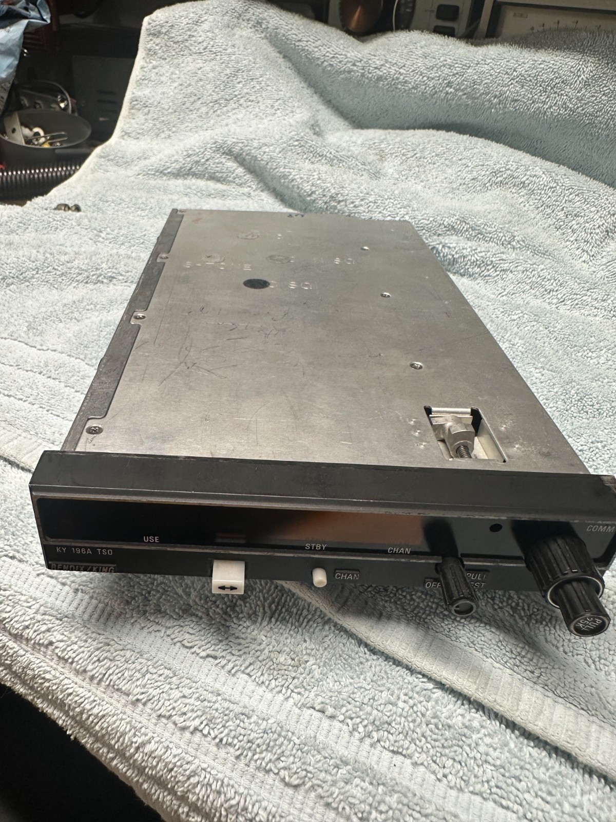 Bendix King KT196A TSO Com, PN 064-1054-30, digital flip-flop