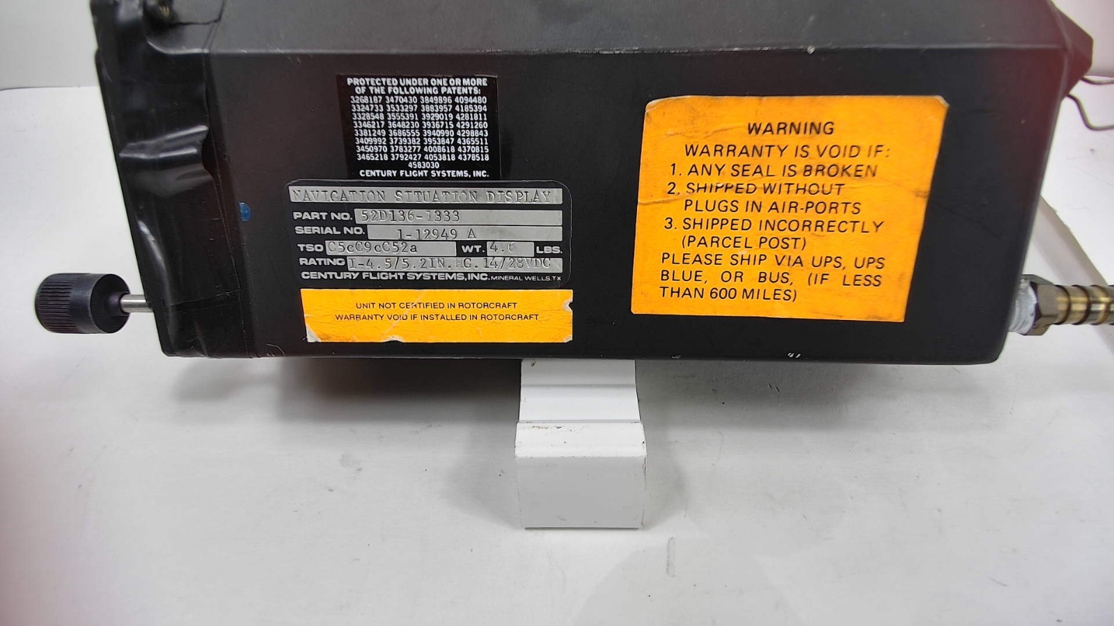 Display – Navigation Situation Century Flight Sys 52D136-1333 (CORE)