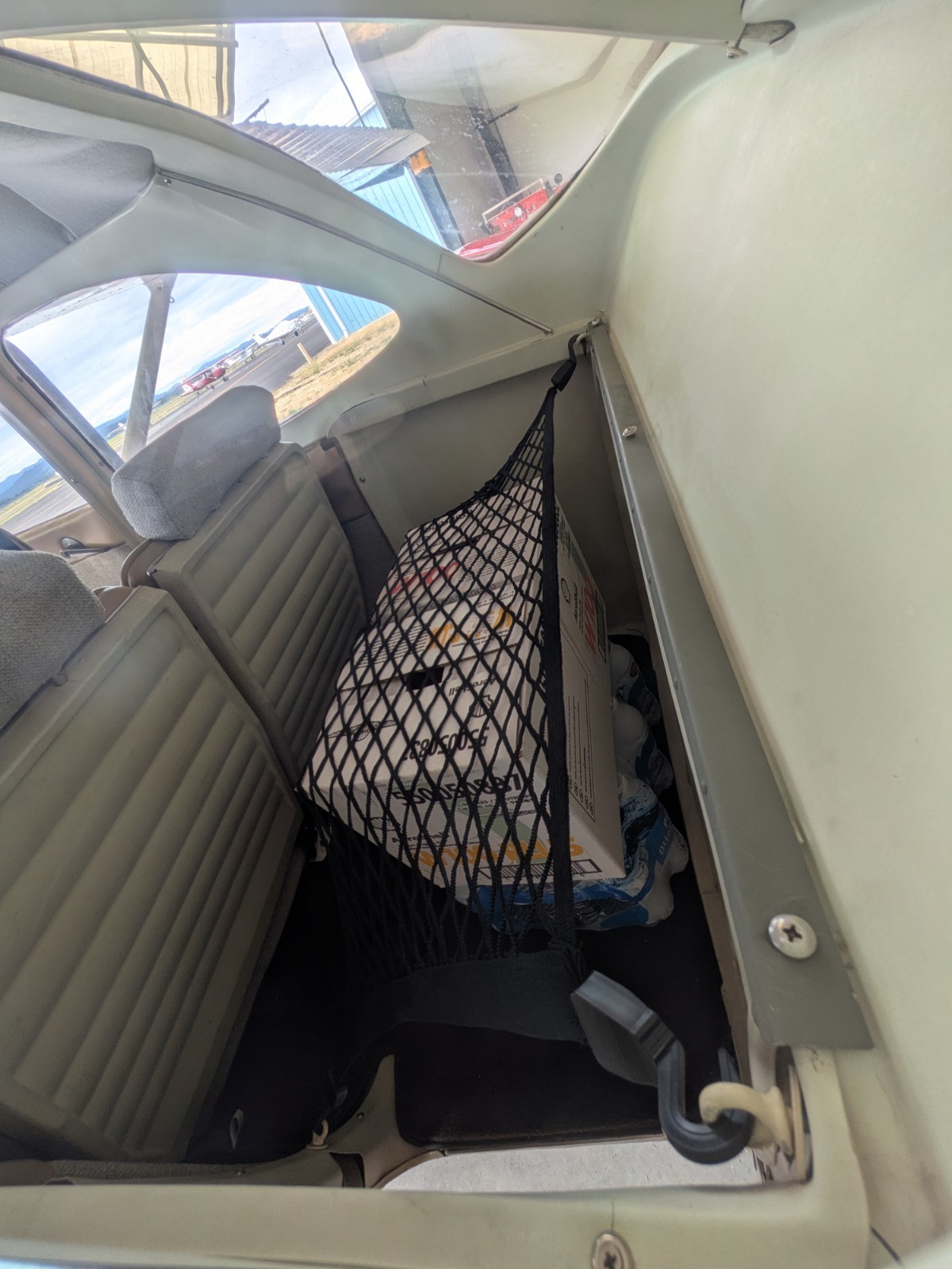 Cessna 172 Airplane Aircraft Elastic Baggage Cargo Net
