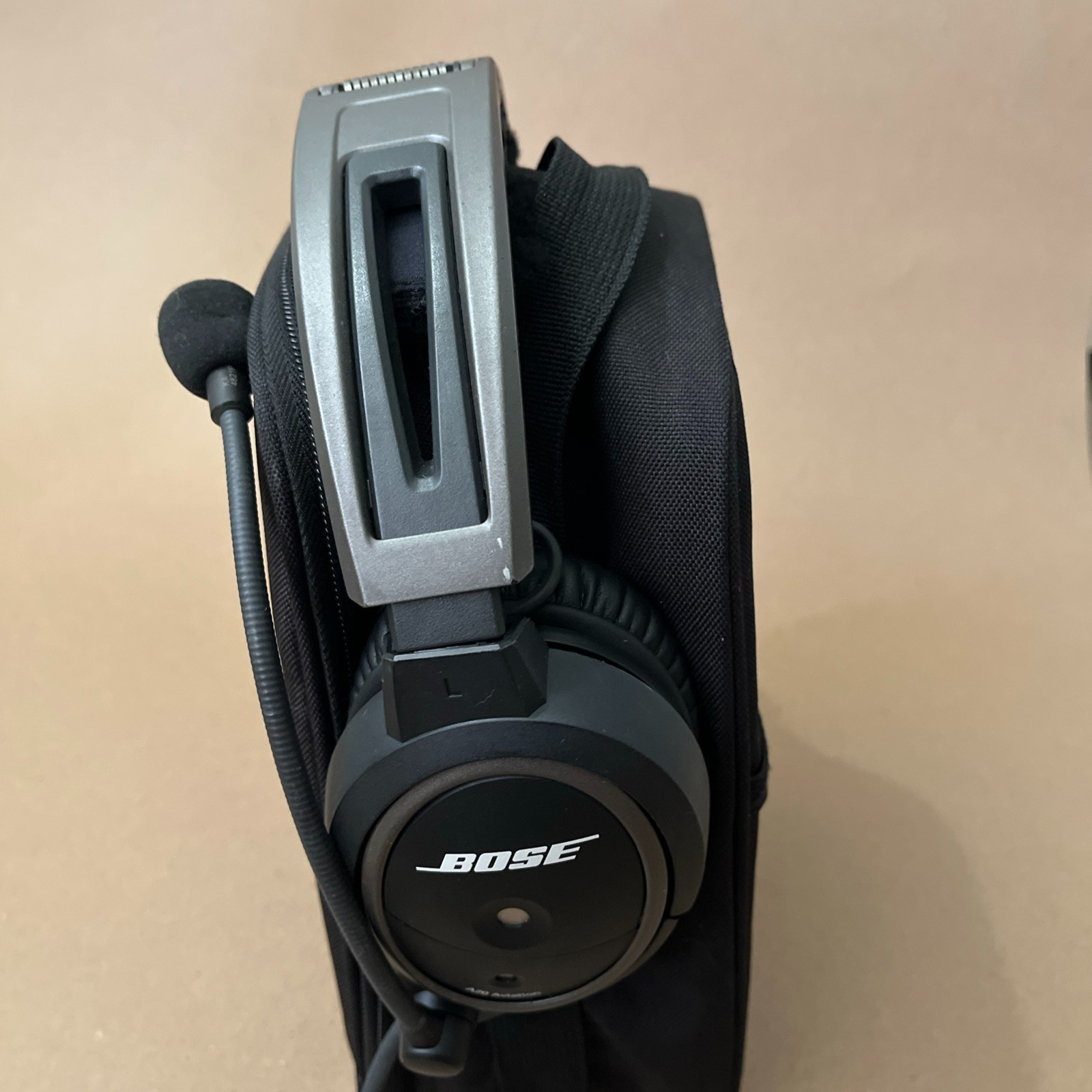 Bose A20 Aviation Headset with Bluetooth and Dual Plug Cable Black