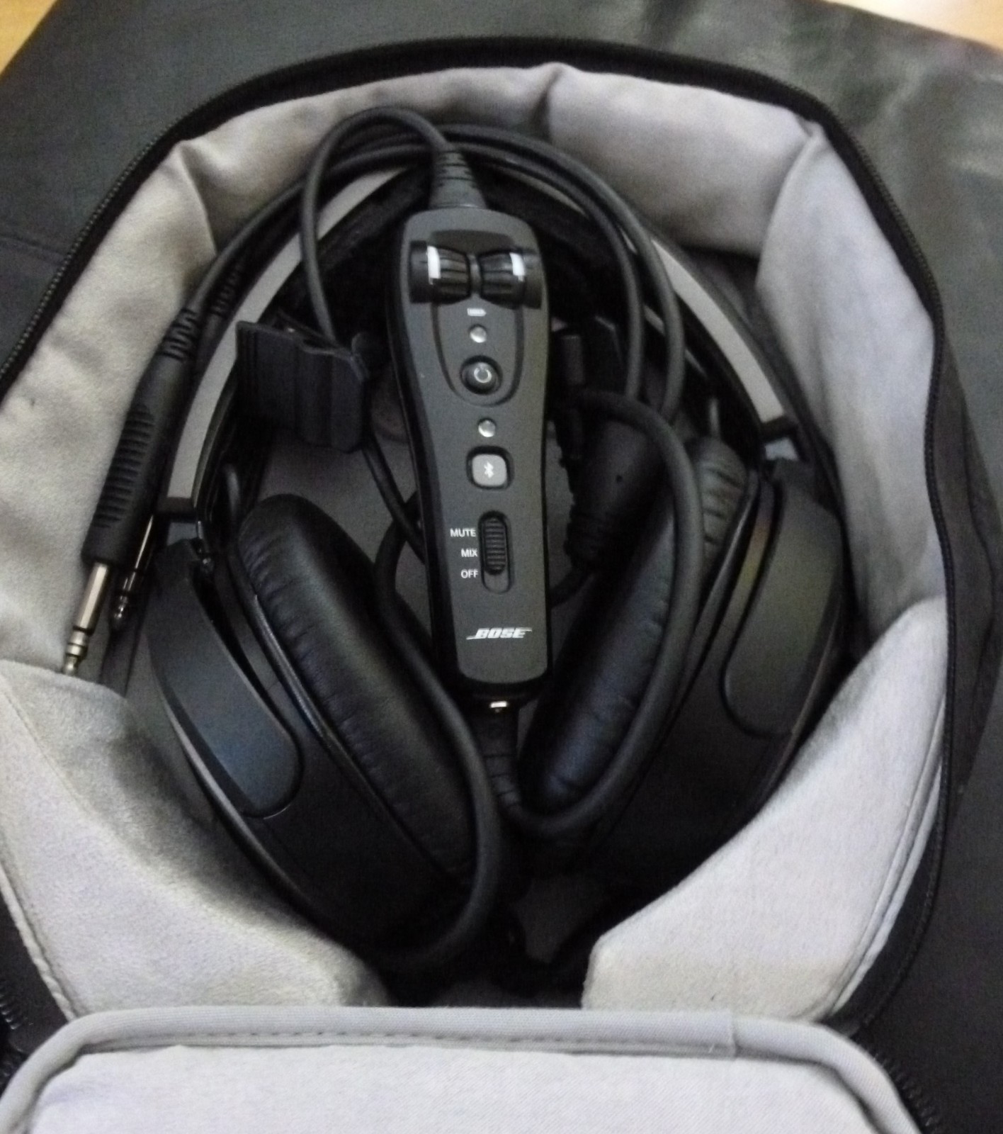 Bose A20 Aviation Headset with Bluetooth Dual Plug Cable – Black ~ Read Listing