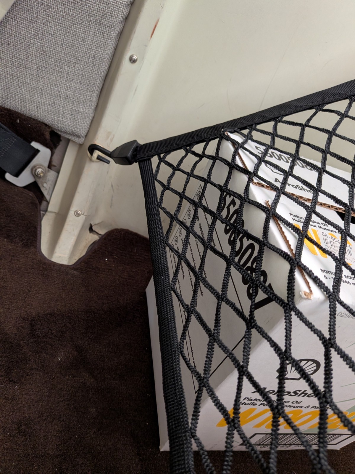 Cessna 172 Airplane Aircraft Elastic Baggage Cargo Net