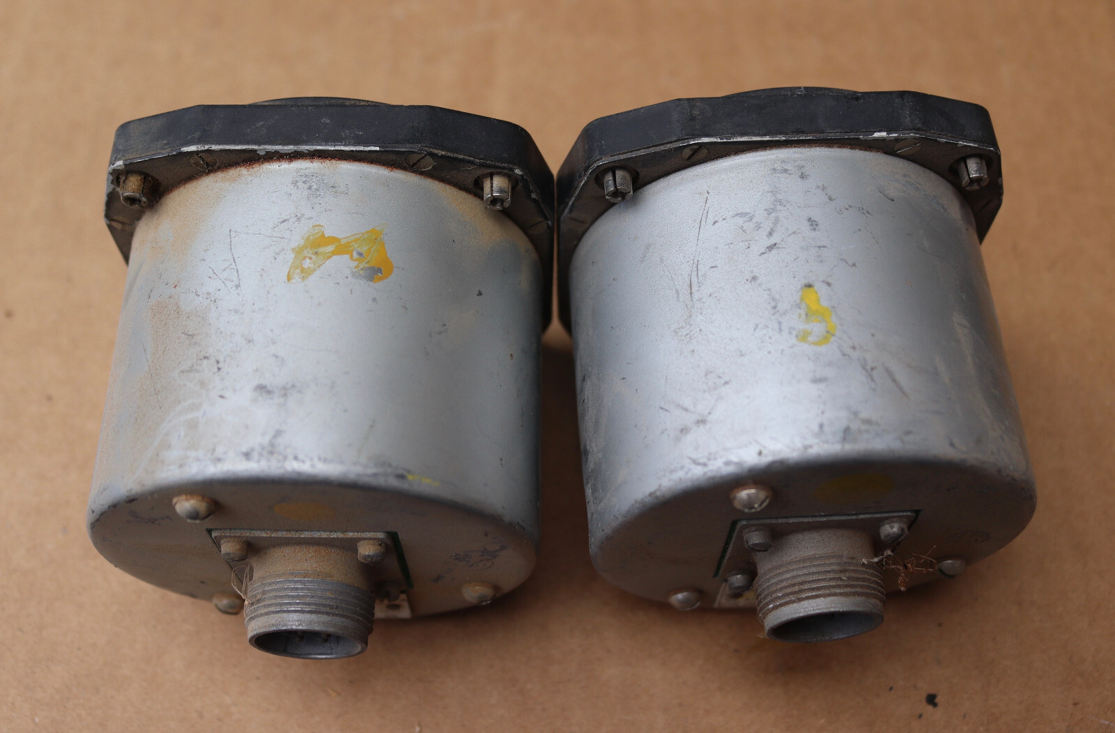 2 Hickok Aviation Aircraft Dual Temperature Gauge Indicator Lot An 5795-6