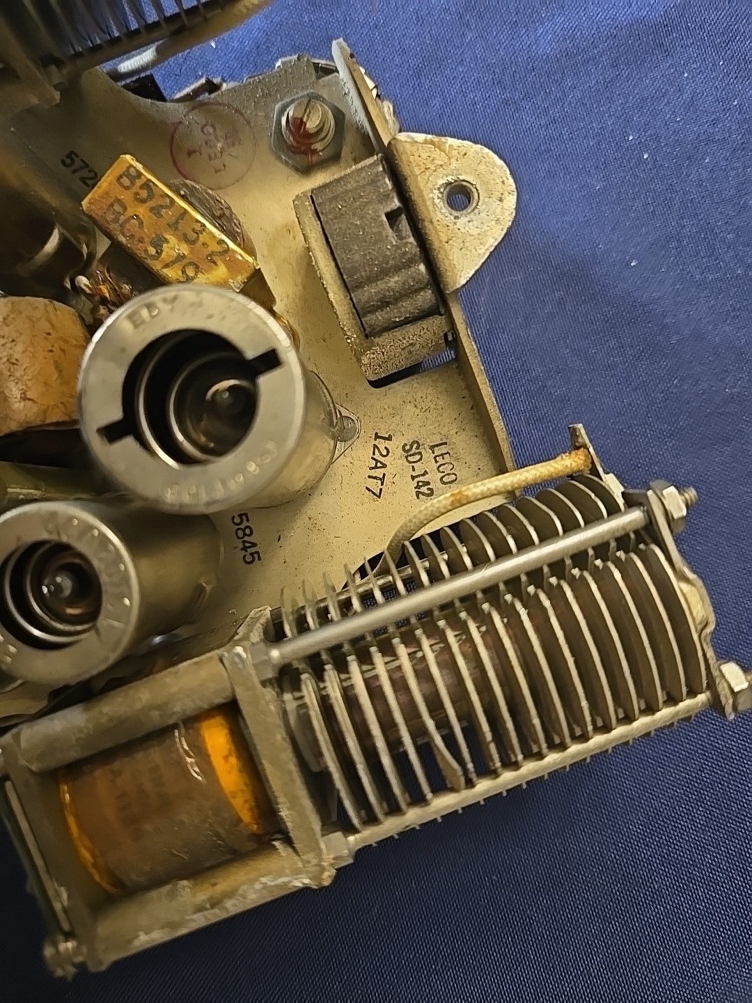 Unknown Aviation Voltage Regulator W/ Vaccum Tubes