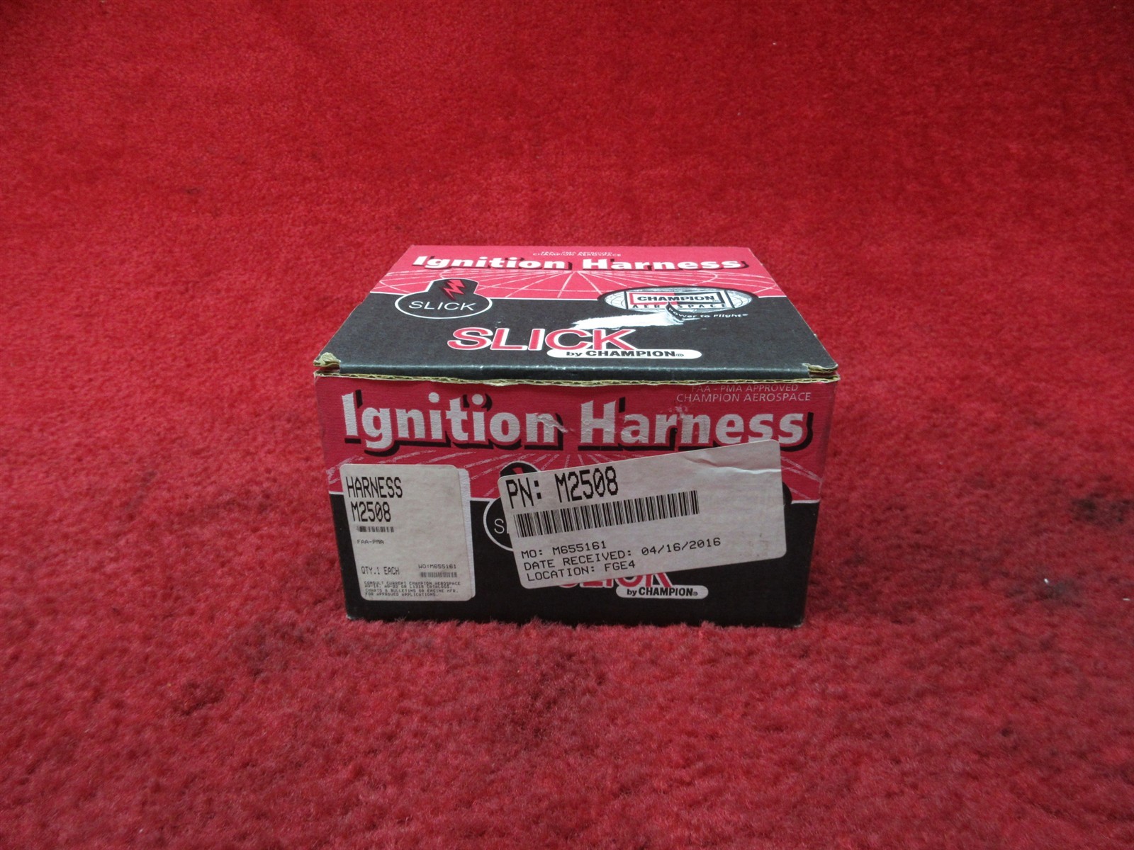 Champion Aerospace Slick Ignition Harness PN M2508, M2507, M2506