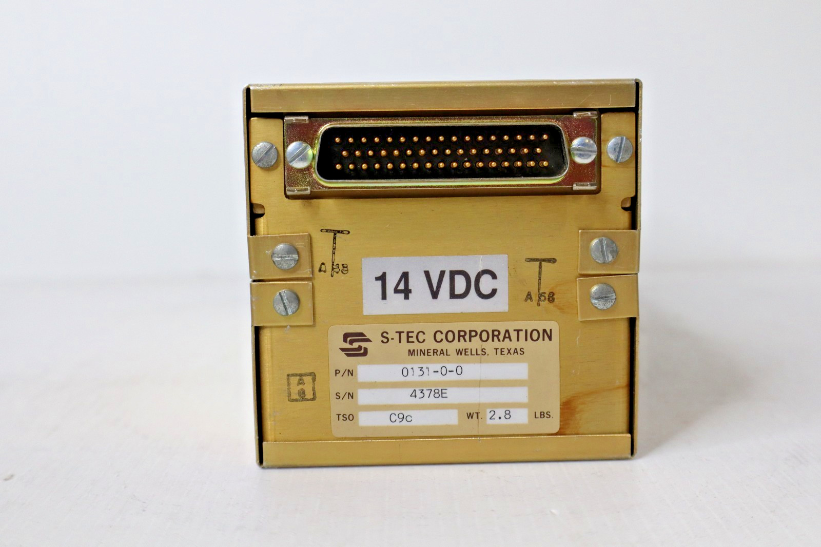 S-TEC 0131-0-0 Autopilot Head (14 VDC) for KCS55/55A Heading System