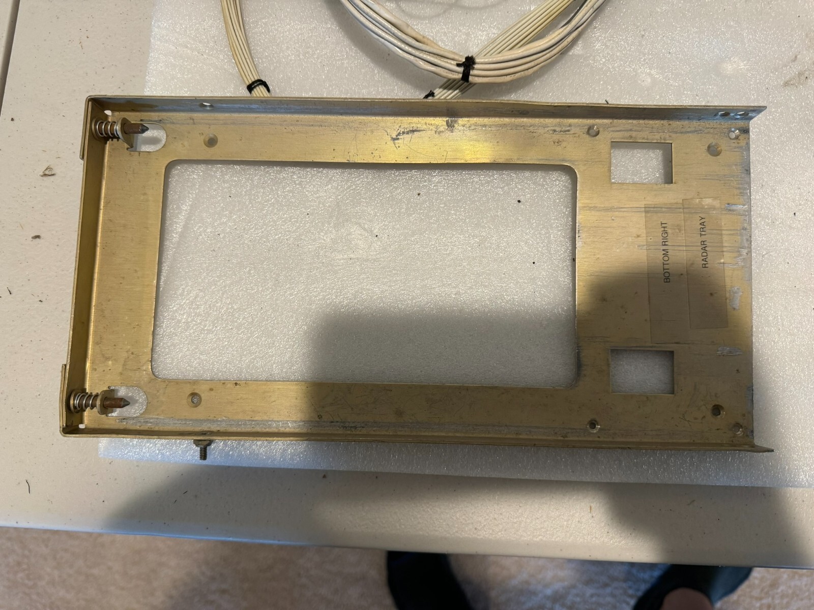 RCA DI-1001 Digital Indicator & DI-1005 INTERFACE UNIT WSIU-1 P/N MI-585323