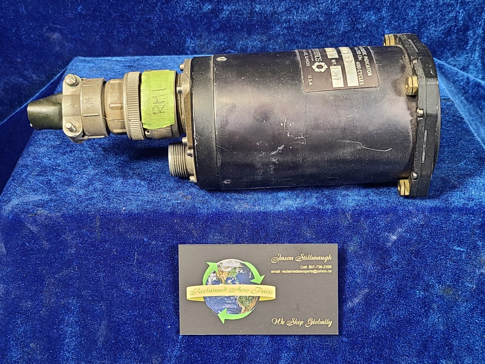 AEONETICS RMI P/N: 2105D-B-6 S/N: 6208