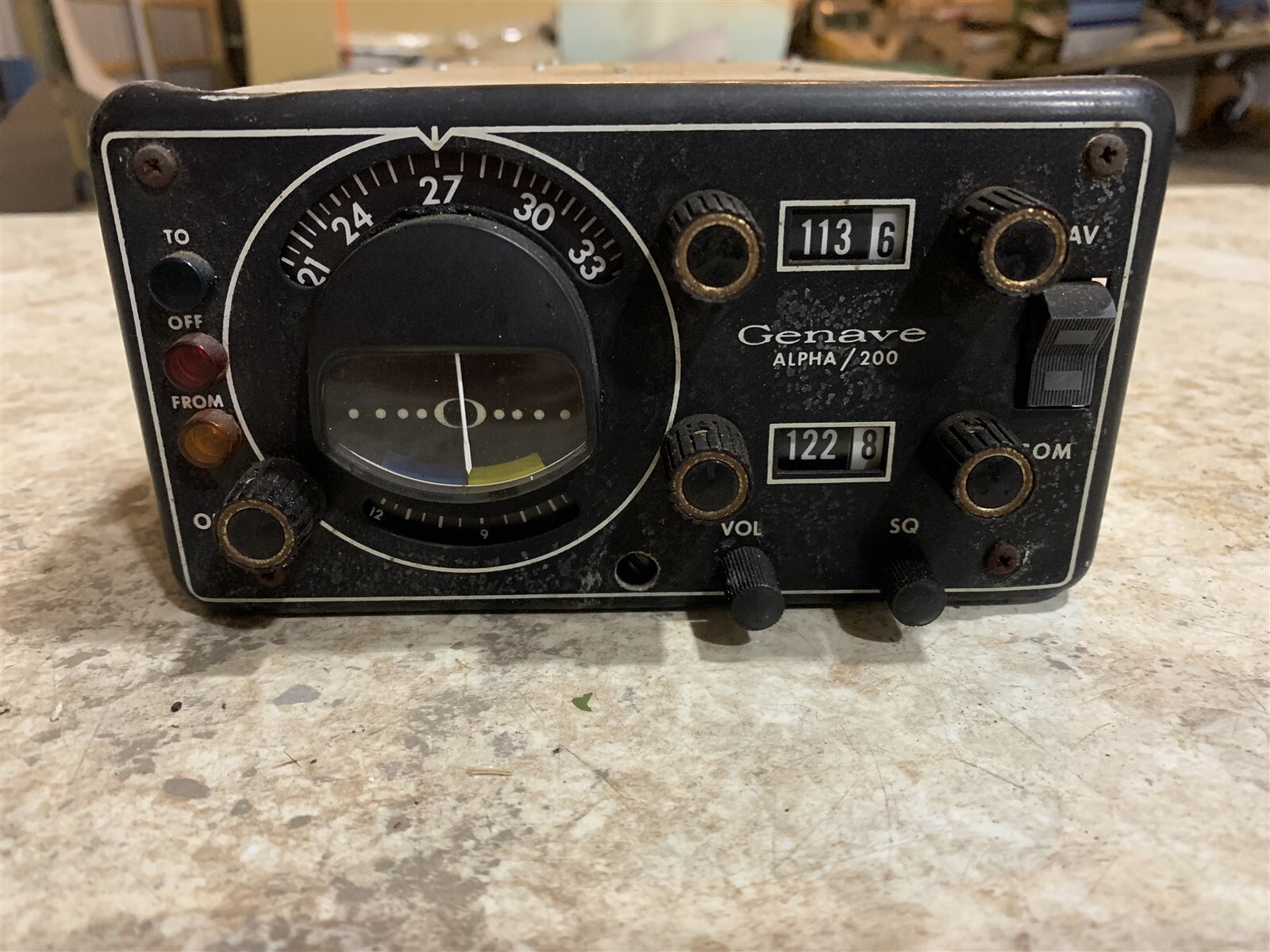 Cessna 150 L Genave Alpha 200 Nav Com Navigation Communication Radio