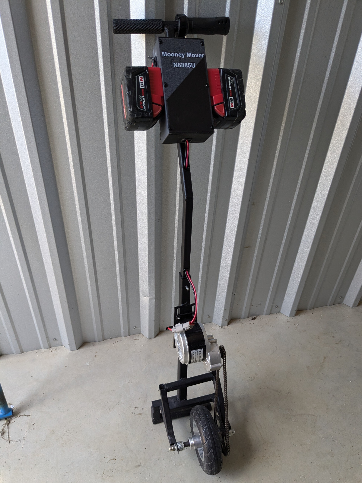 READ DESCRIPTION Powered Tow Bar Tug for Mooney – Mooney Mover