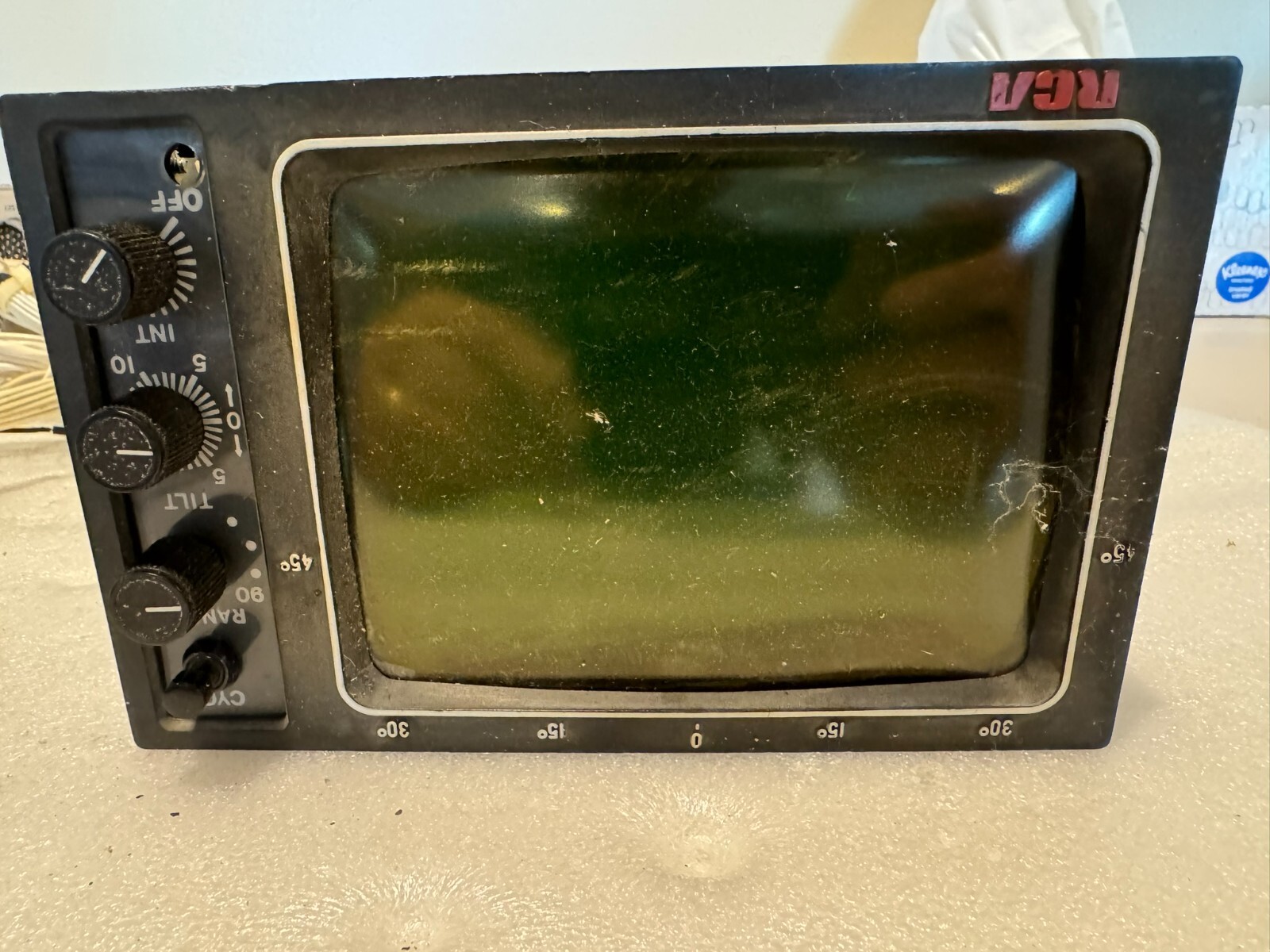 RCA DI-1001 Digital Indicator & DI-1005 INTERFACE UNIT WSIU-1 P/N MI-585323