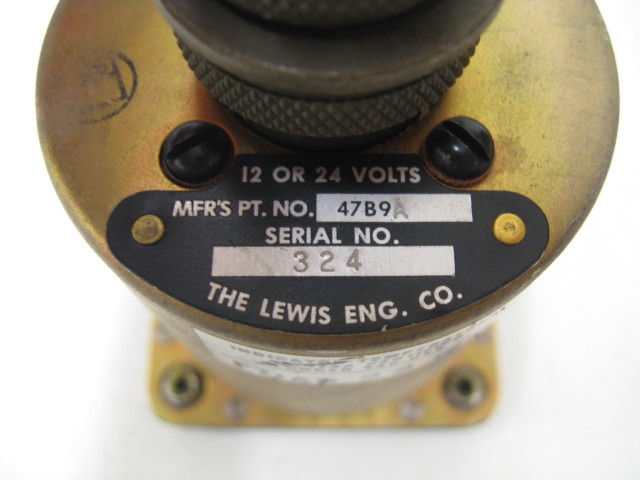 Lewis 47B9A Outside Air Temperature Gauge
