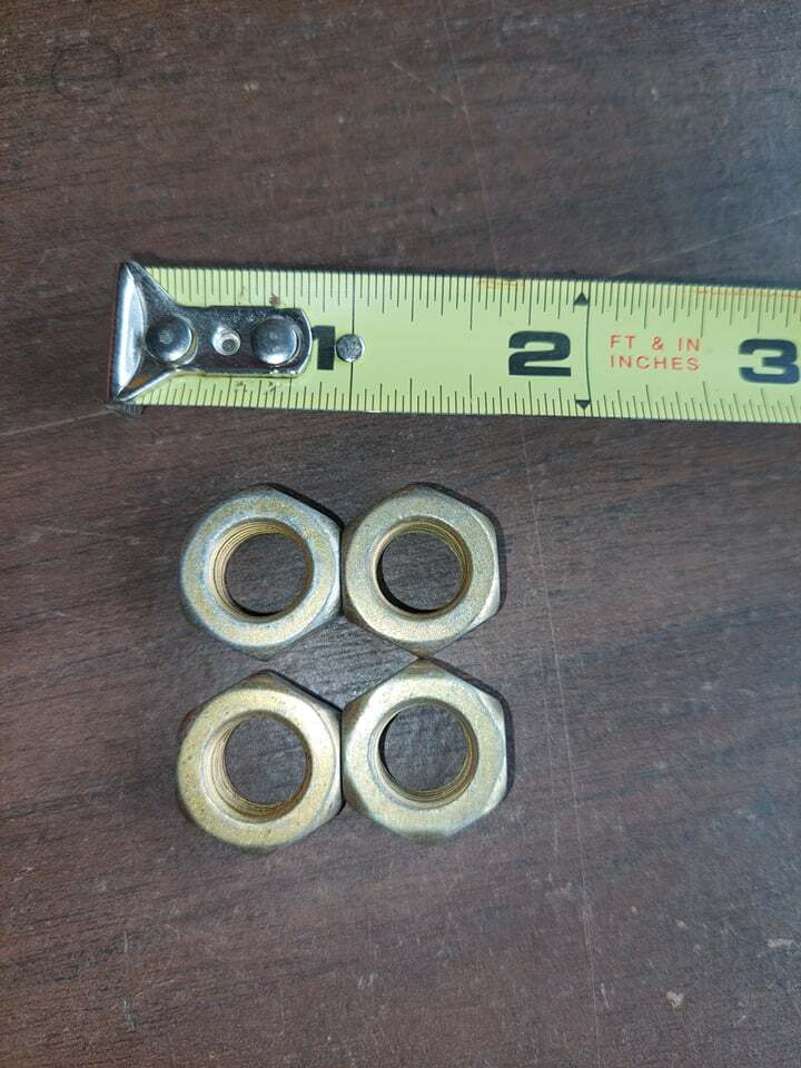 Bell Helicopter UH1-H tail rotor bolt grip nuts huey 4 in this sale