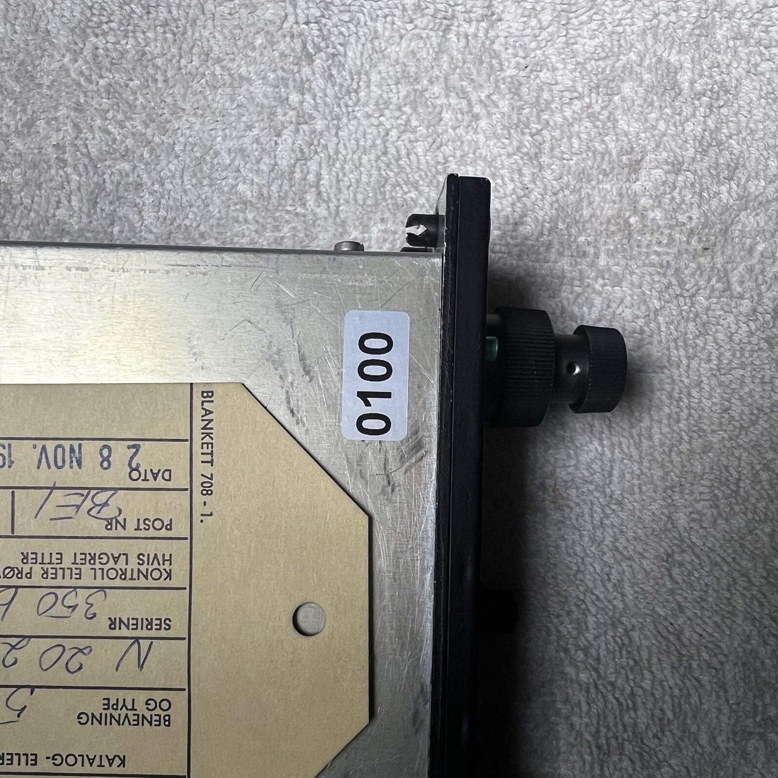 Vintage NR 2020 Becker FlugFunk Nav 2000 System 14/28 V