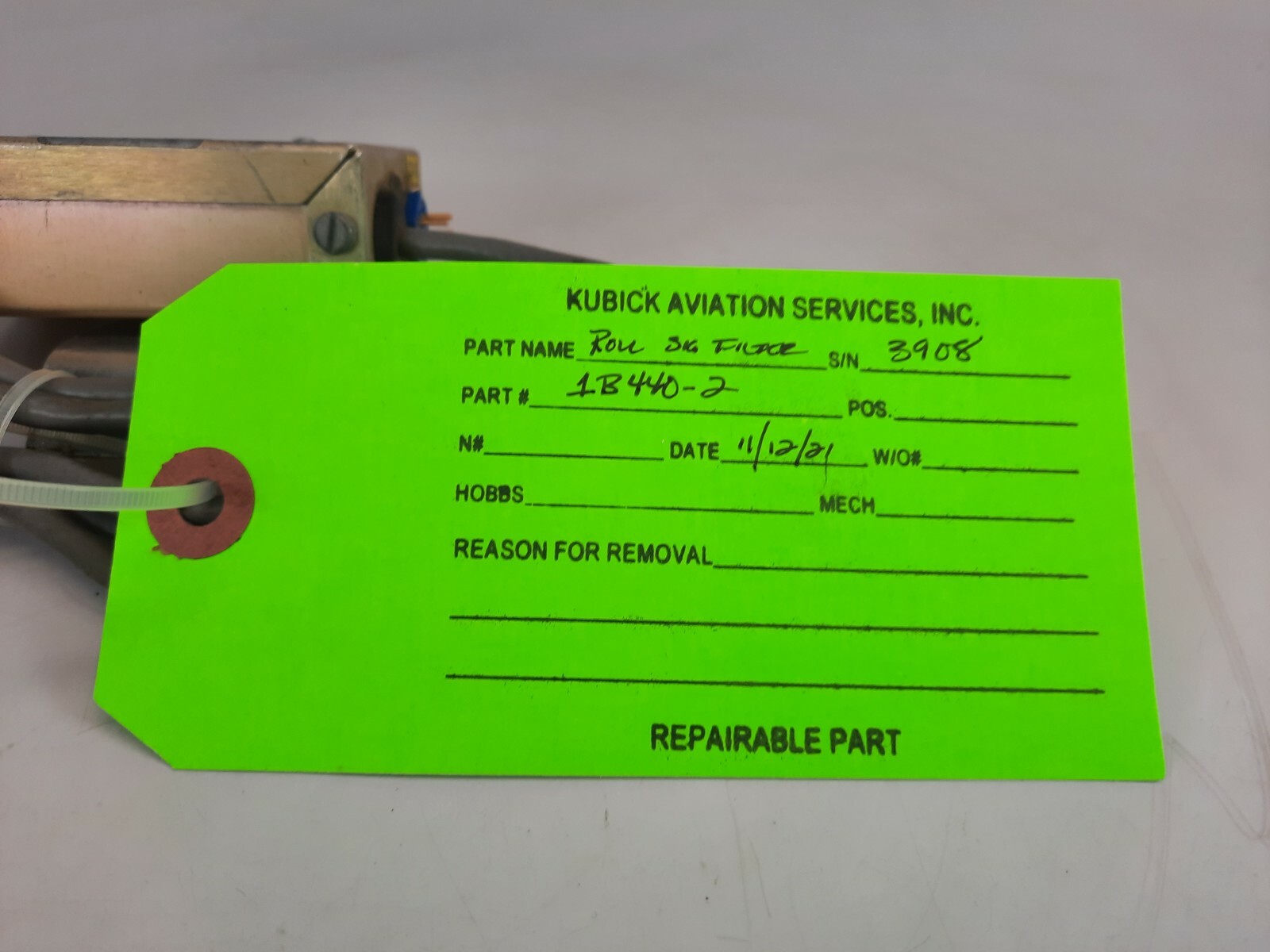 ROLL SIGNAL FILTER 1B440-2