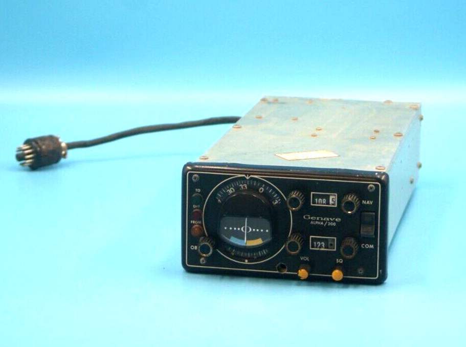 Genave Alpha-200 Navigation Communication Computer Dated 1981