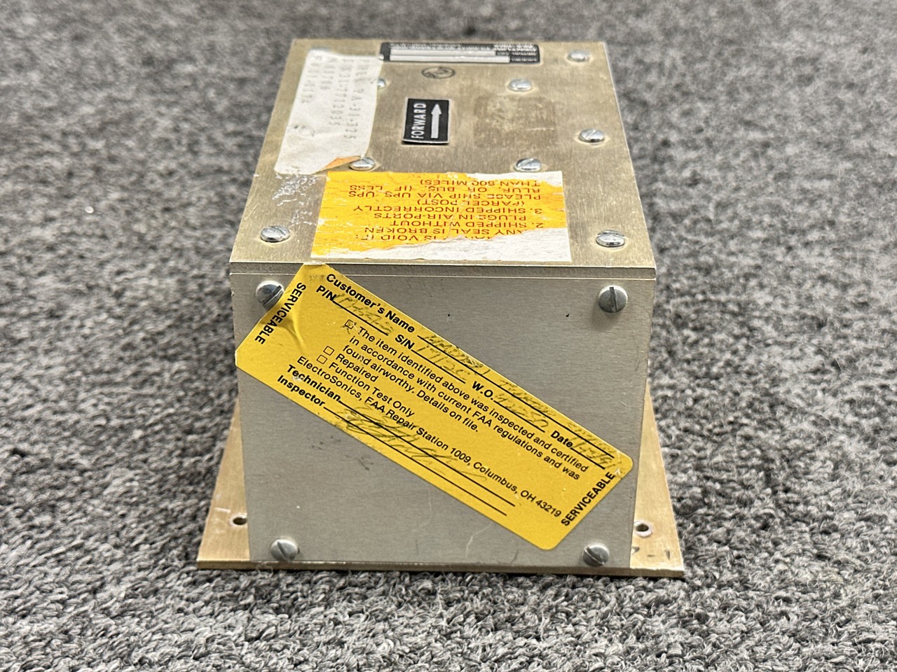 1D651-3 Century Flight Systems Yaw Damper Unit (Minus Mount) (28V)