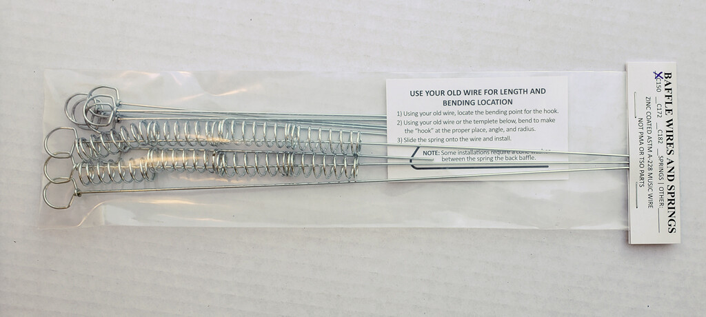 Baffle Wire Kit for Cessna 150, 120, 140
