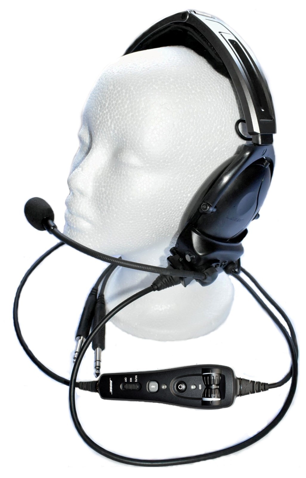 BOSE GA HEADSET WITH BLUETOOTH CONTROL MODULE BOSE A20 , DUAL PLUGS – WARRANTY