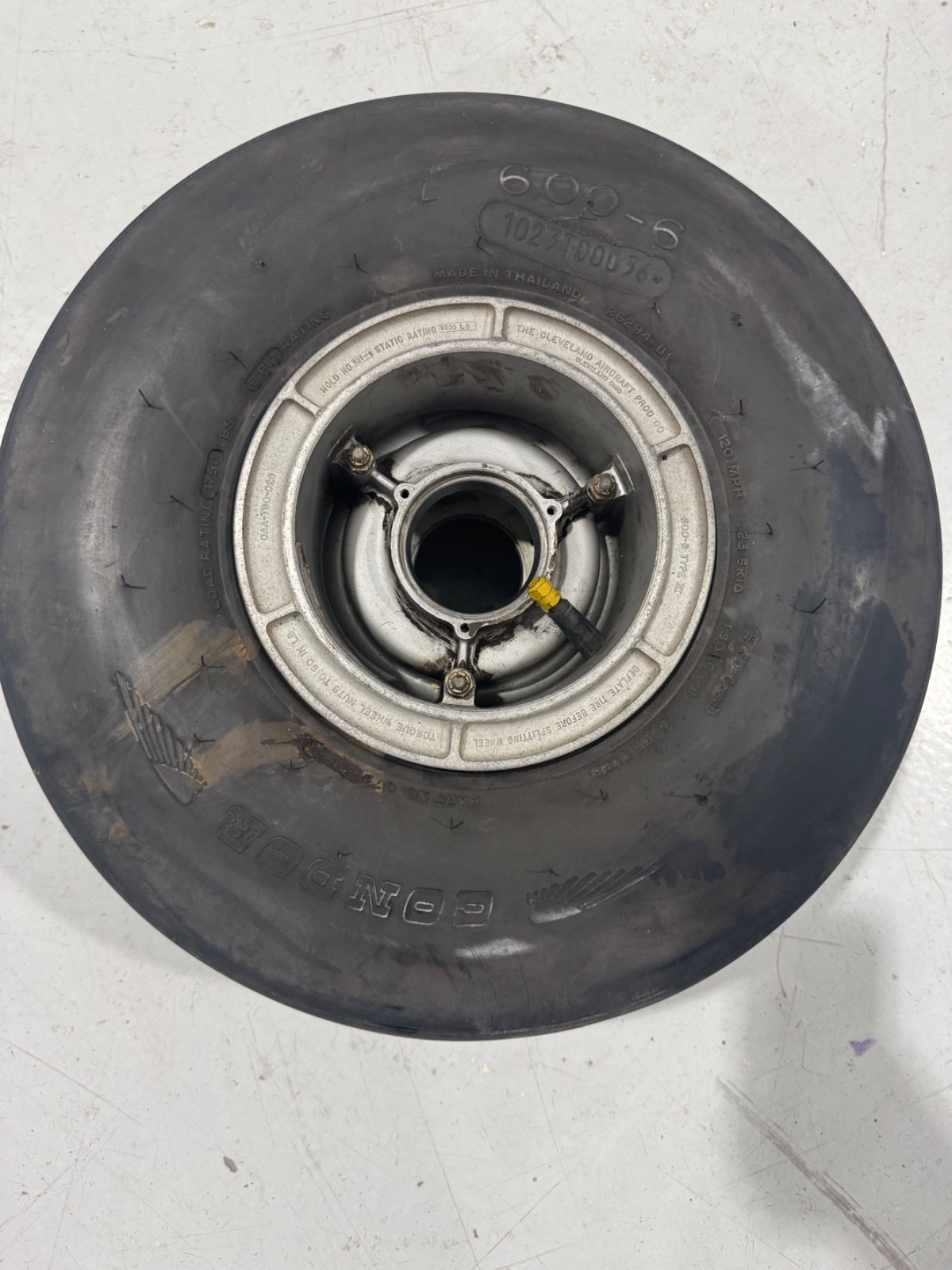 Cleveland 40-24 Wheel Assembly Mooney M20C