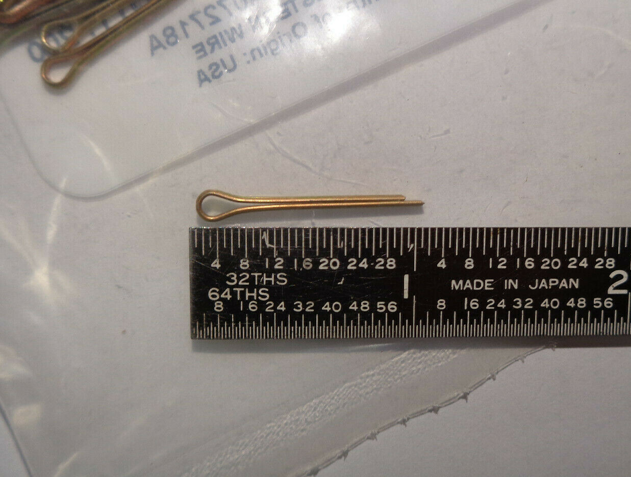 Aircraft Cotter Pins 100 each P/N MS24665-134 NEW