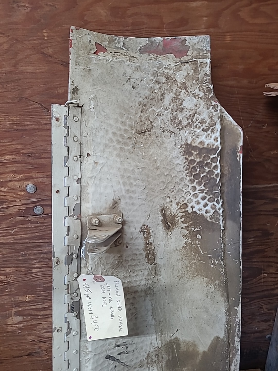 Bellanca 17-30A Viking Main Gear Door INBD LH P/N 4001-1 (0524-2120)