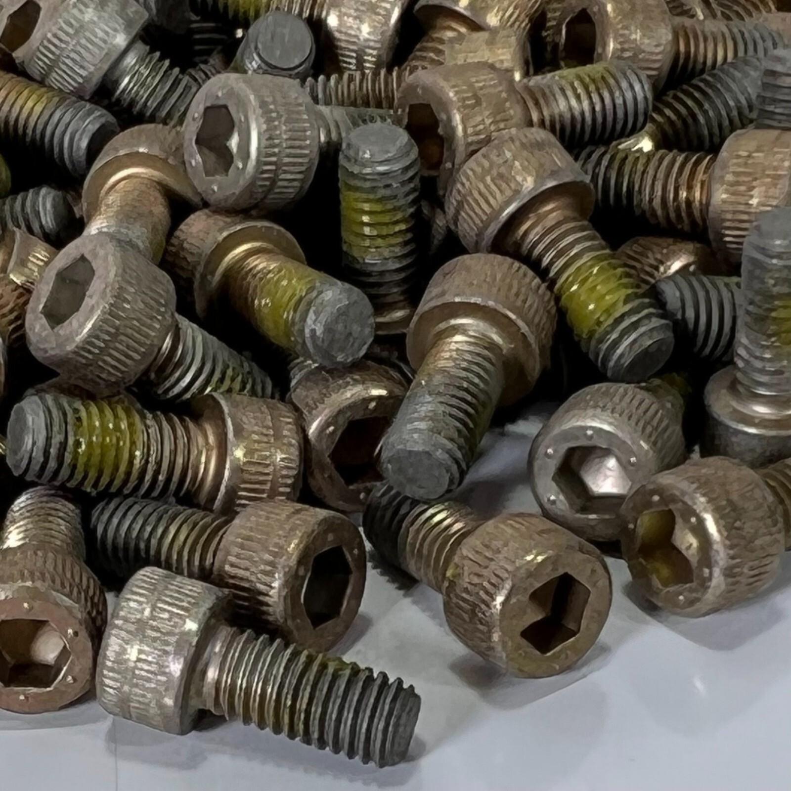 Screw Self Locking 1/2″L Alloy Steel Hex Cap Socket Head Aviation Part Lot 100