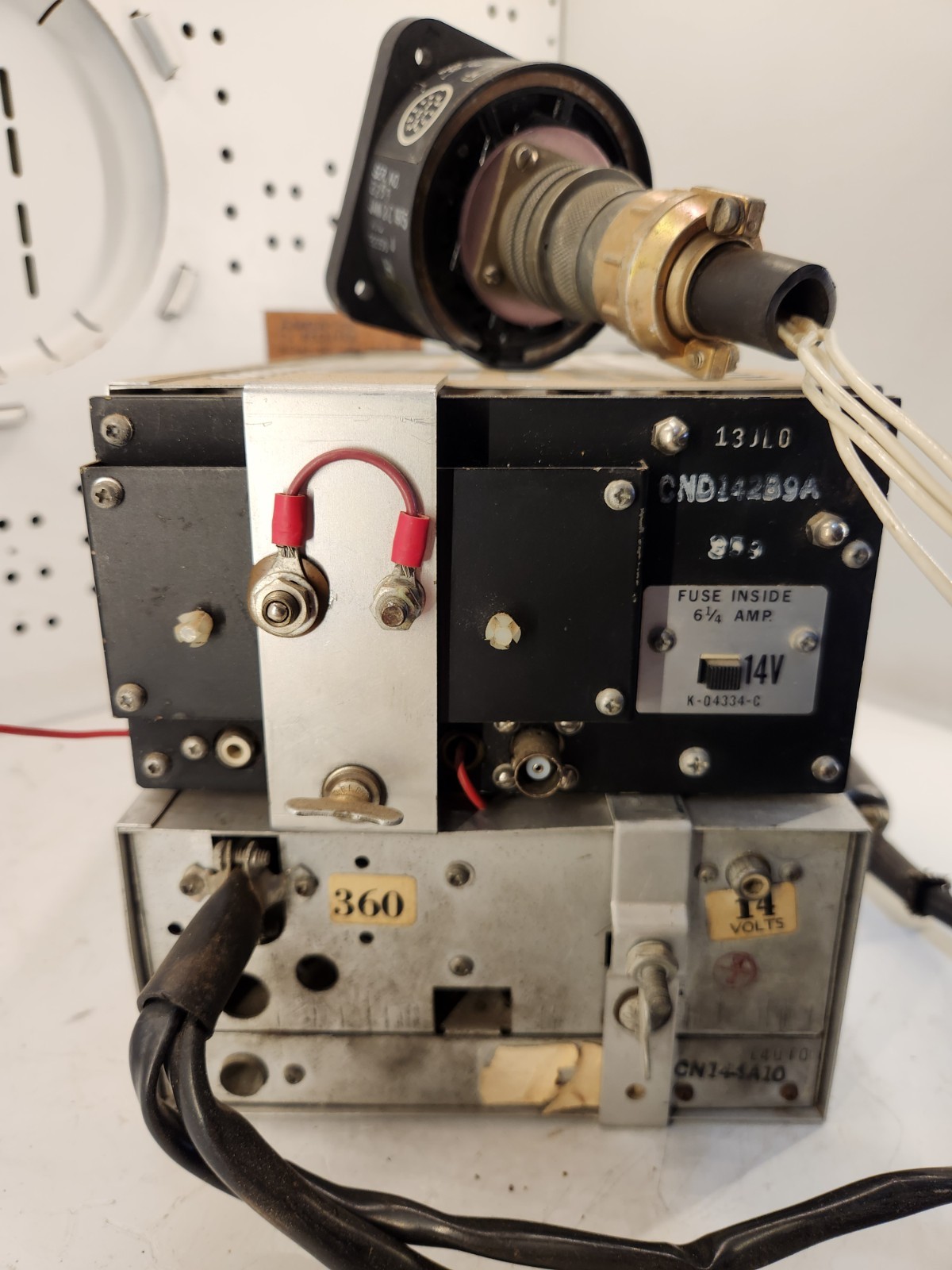 Vintage Narco UDI4 & MK-12A – PLUS IN-525A AIRCRAFT COURSE INDICATOR – Untested